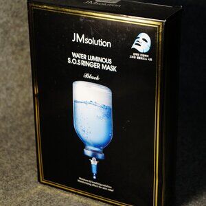 JMsolution Water Luminous S.O.S Ringer Mask Black – New